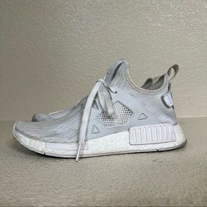 White Nike NMD shoes